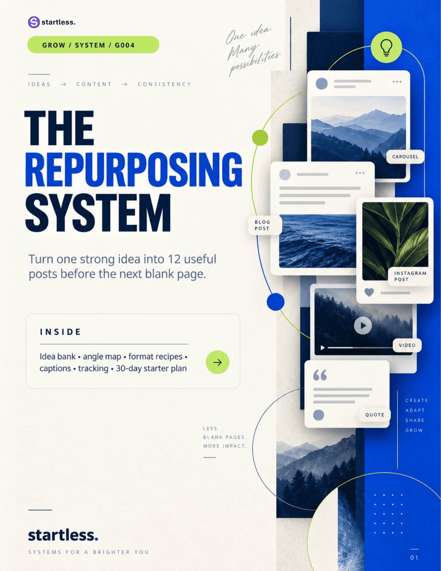 The Repurposing System